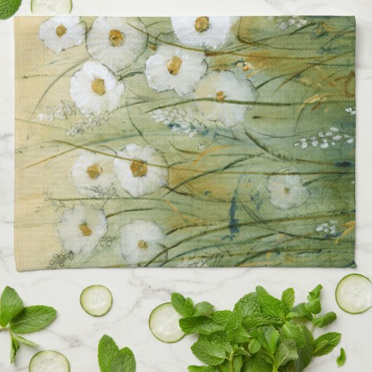 Daisy Spring I Theedoek (Gevouwen)