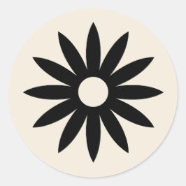 Daisy sticker! ronde sticker