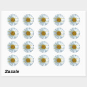Daisy Stickers Personalized White Daisy Stickers (Vel)