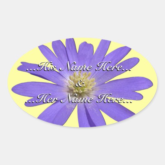 Daisy Stickers Specialized Paarse Daisy Stickers (Voorkant)