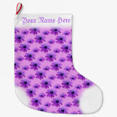 Daisy Stocking Kerstdagen, Aangepast stoppen Grote Kerstsok (Voorkant)