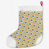 Daisy Stocking Kerstdagen, Aangepast stoppen Grote Kerstsok (Achterkant)