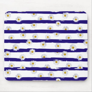 Daisy Stripes Muismat