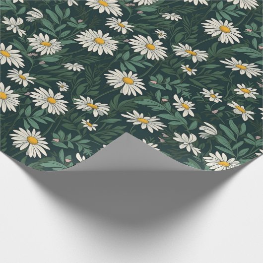 Daisy Summer Meadow Cadeaupapier (Hoek)