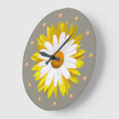 Daisy Sunflower Wall klok (Hoek)