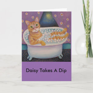 Daisy Taks A Dip Kaart
