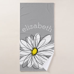 Daisy tendance avec gris et jaune