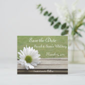 Daisy Theme Aankondigingskaart (Staand voorkant)