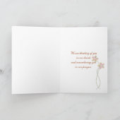 Daisy Thinking of You Kaart (Binnen)