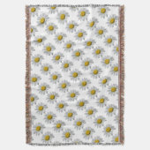 Daisy Throw Blanket Deken (Voorkant Verticaal)
