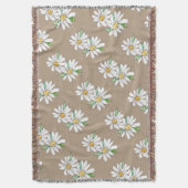 Daisy Throw Blanket Deken (Voorkant Verticaal)