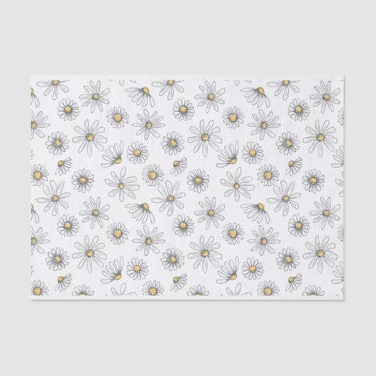 Daisy Tissue Paper Tissuepapier (Voorkant)