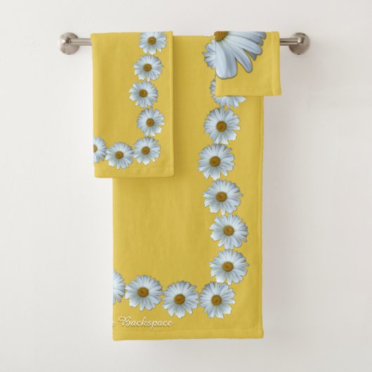 Daisy Towel sets persoonlijke handdoeken (Insitu)