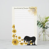 Daisy Unicorn Papeterie avec lignes (Debout devant)