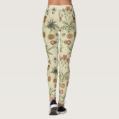 Daisy van William Morris,  Victoriaans bloemen Leggings (Achterkant)