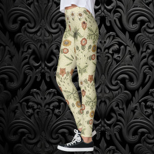 Daisy van William Morris, Victoriaans bloemen Leggings