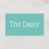 Daisy Visitekaartje (Achterkant)