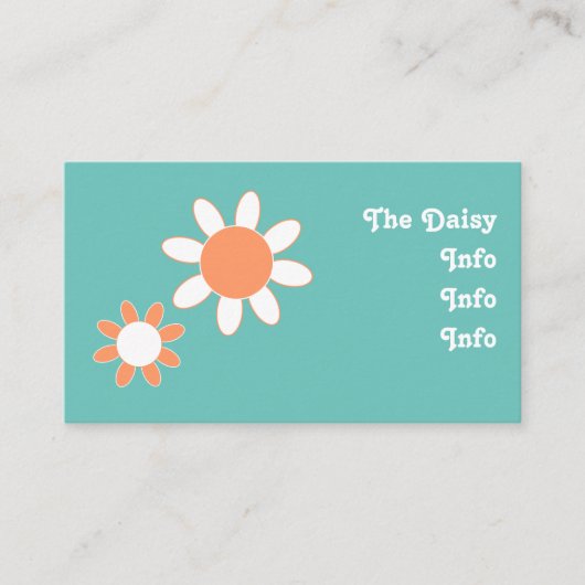 Daisy Visitekaartje (Voorkant)
