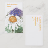 "Daisy"-Visitekaartje Visitekaartje (Voorkant / Achterkant)