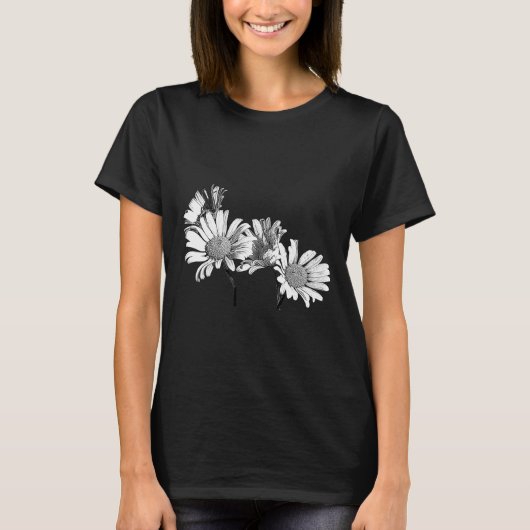 Daisy - Vrouwen basic T-shirt (Voorkant)