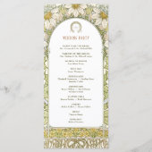  Daisy Wedding Art Nouveau door Mucha Programma (Achterkant)