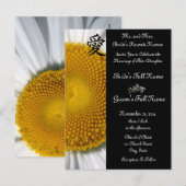 Daisy Wedding Invitations et Faveurs (Devant / Derrière)