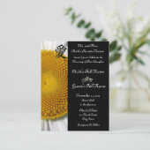 Daisy Wedding Invitations et Faveurs (Debout devant)