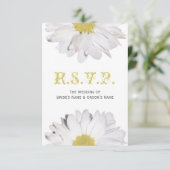 Daisy Wedding RSVP (Staand voorkant)