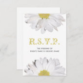 Daisy Wedding RSVP (Voorkant / Achterkant)