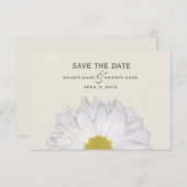 Daisy Wedding Save the Date (Voorkant / Achterkant)