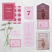 Daisy Wedding Uitnodiging