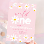 Daisy Wild een eerste verjaardag Kaart