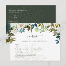 Daisy Wildflower Greenery Wedding