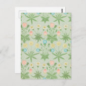Daisy, William Morris Briefkaart (Voorkant / Achterkant)