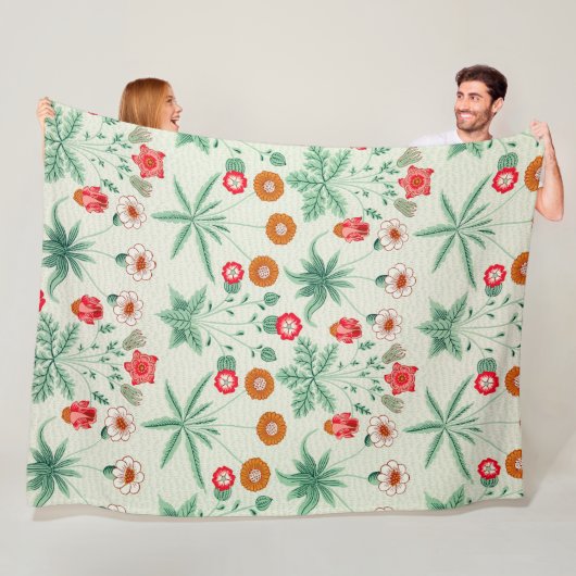 Daisy, William Morris Fleece Deken (In situ)