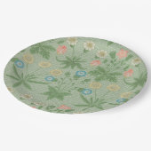  Daisy - William Morris Floral Pattern Papieren Bordje (Gekanteld)