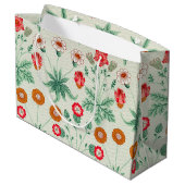 Daisy, William Morris Large Gift Bag Groot Cadeauzakje (Achterkant Gekanteld)