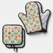 Daisy, William Morris Ovenwant & Pannenlap Set (Voorkant / Achterkant)