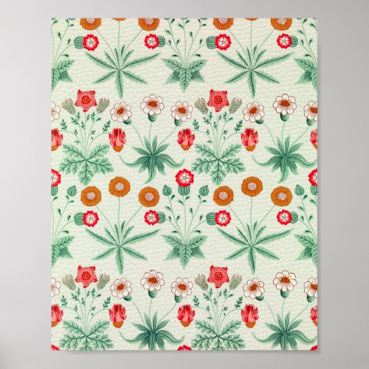 Daisy, William Morris Poster (Voorkant)