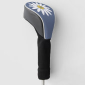 Daisy with Monogram Blue Golfheadcover (Schuin)