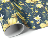 Daisy Wrapping Paper Cadeaupapier (Rol Hoek)