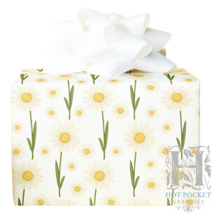 Daisy Wrapping Paper Cadeaupapier