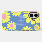 Daisy Yellow Blue Case-Mate iPhone Case (Achterkant (horizontaal))