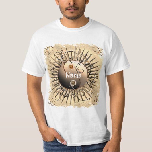 Daisy Yin Yang T-shirt (Voorkant)