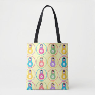 Daisyflower Matryoshka Draagtas