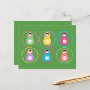 Daisyflower Missydoll Briefkaart