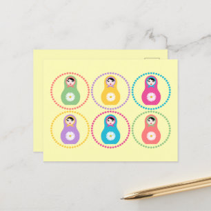 Daisyflower Missydoll Briefkaart