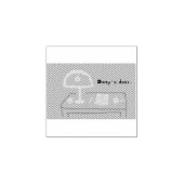 Daisy's Desk Rubberstempel (Afrduk)