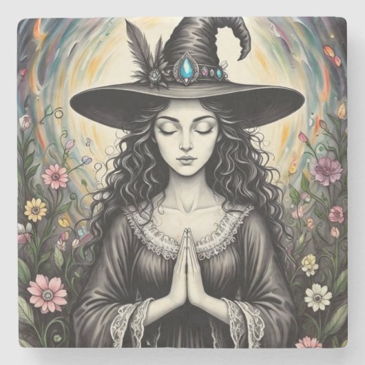 DaisyWitch Stenen Onderzetter (Voorkant)