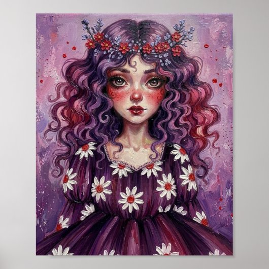 DaisyWitchPortrait  Poster (Voorkant)